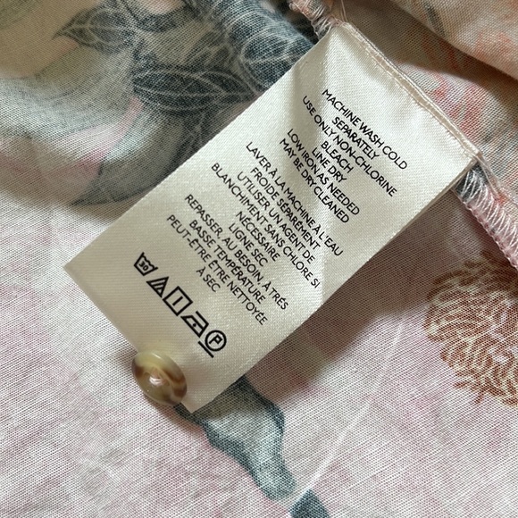 Cecilia Patterson for Anthropologie floral print off-the-shoulder blouse - Picture 10 of 10